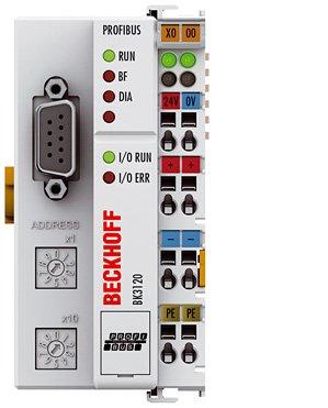 BK3120, PROFIBUS-Economy plus-Buskoppler für bis zu 64 Busklemmen (255 mit K-Bus-Verlängerung), 12 MBaud
