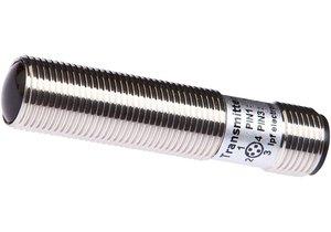 OS126020, Hochleistungslichtschranke Sender, M12x1 55lang, Normale Leistung (40mW), 12°, Anschluss an Verstärker, M12-Steckverbinder 3polig, IP67, VA+Kunststoff