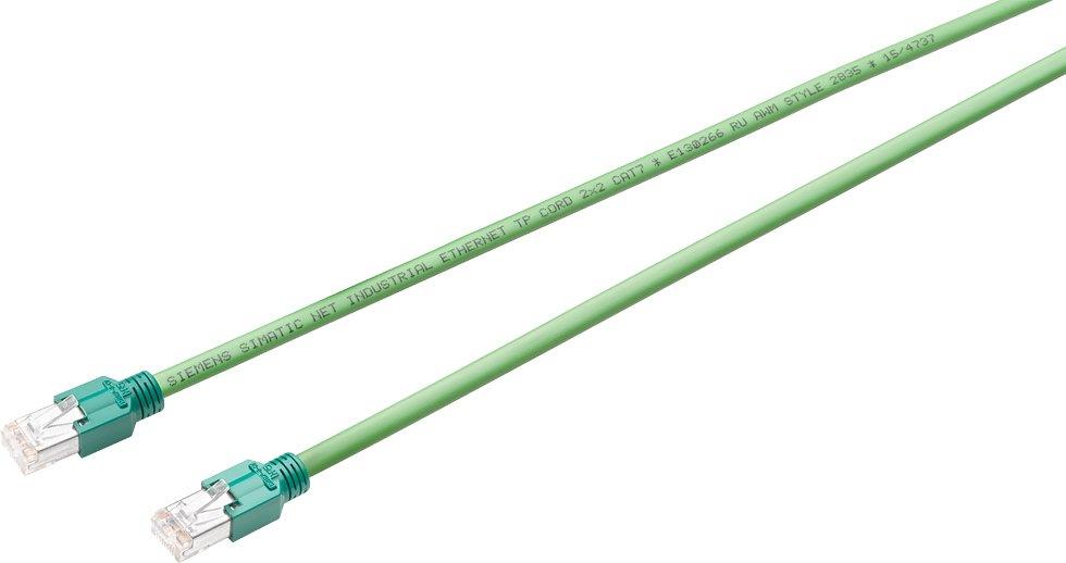 6XV1850-2GH20, IE TP Leitung,2 x RJ45,2x2,2m,Cat5,UL,PVC,teil robust