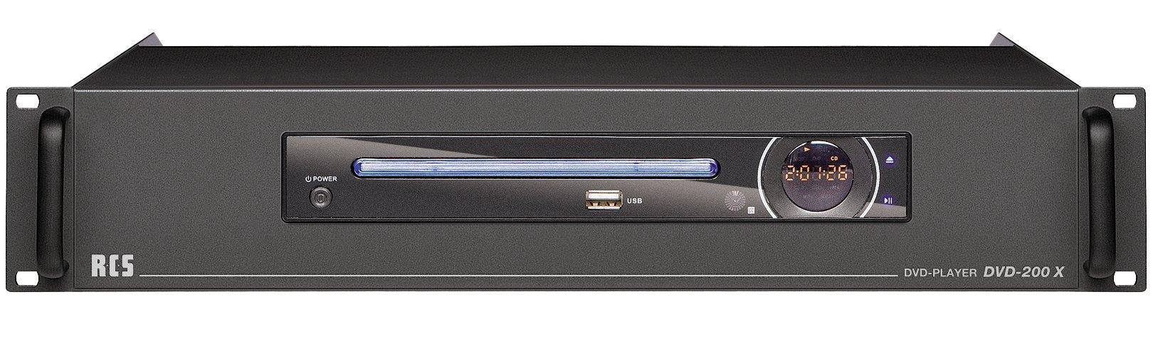 DVD-200X, 19 DVD-Player, 2 HE, mit USB und SD-Card-Slot