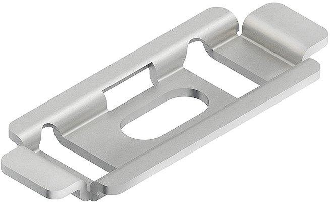 GRBP 6 E3, Gitterrinnen-Befestigungsplatte, Edelstahl, Werkstoff-Nr.: 1.4301, AISI 304, verpackt