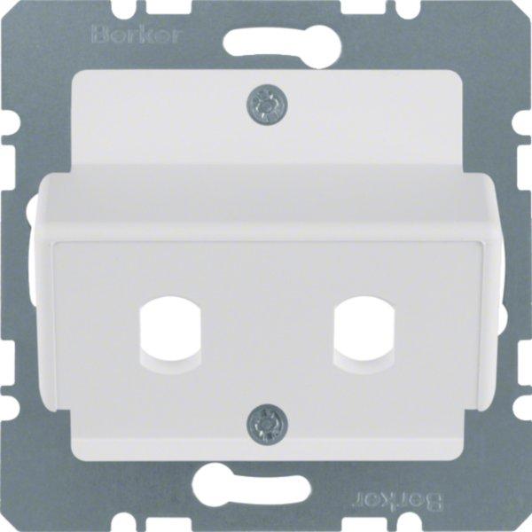 14921909, Zentralplatte für LWL-Kuppl Simple ST pw