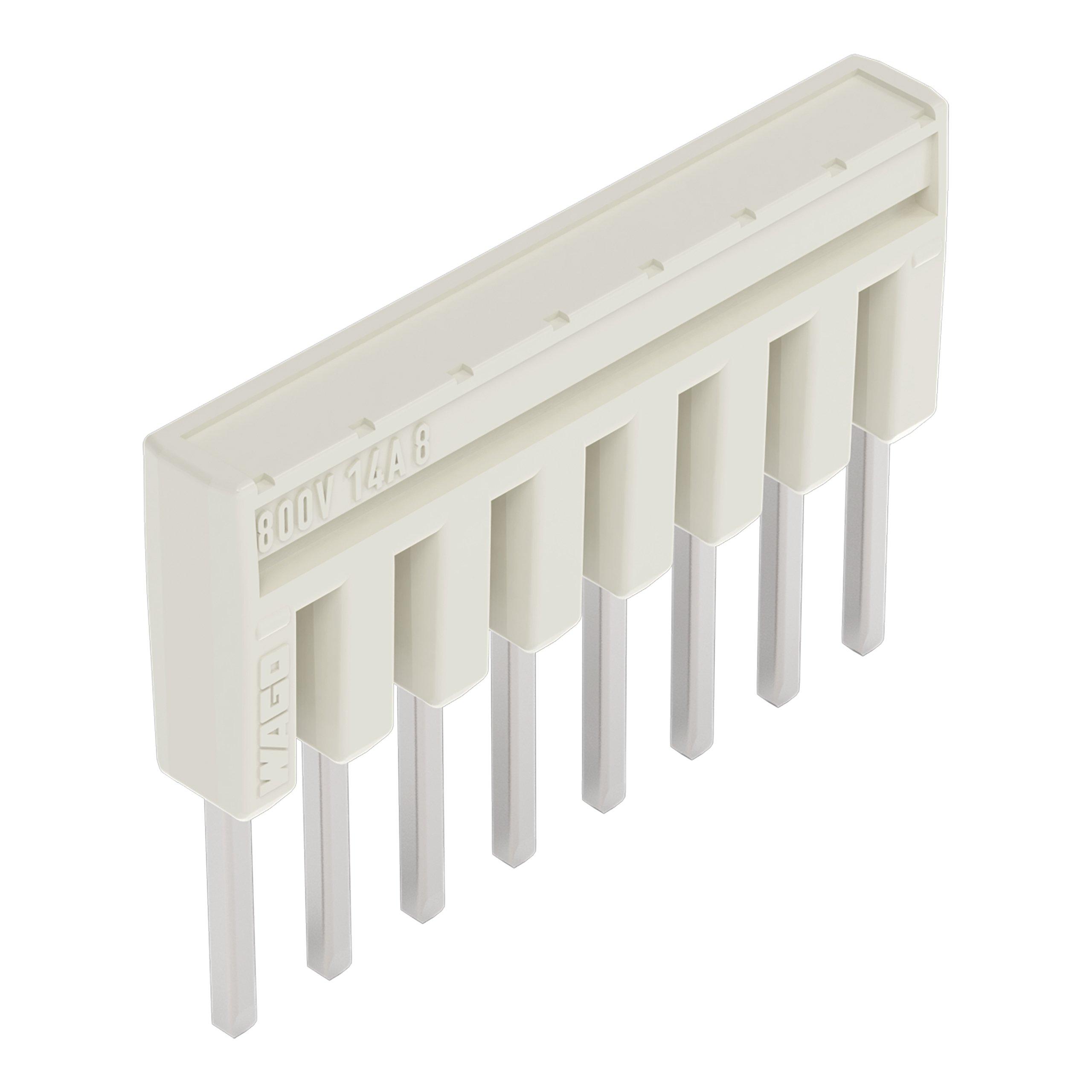 2000-408, Kammbrücker 8-fach Nennstrom 14 A lichtgrau