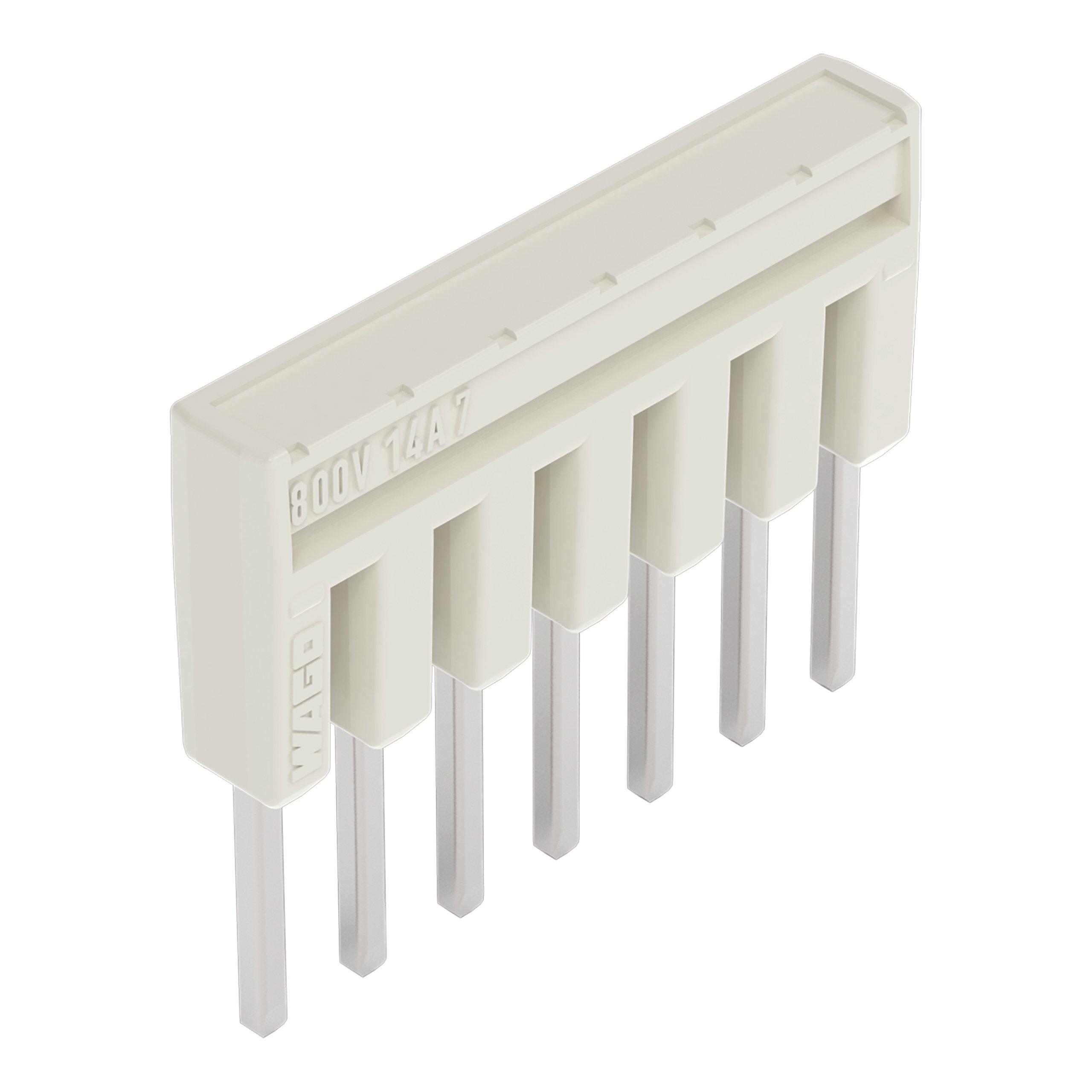 2000-407, Kammbrücker 7-fach Nennstrom 14 A lichtgrau