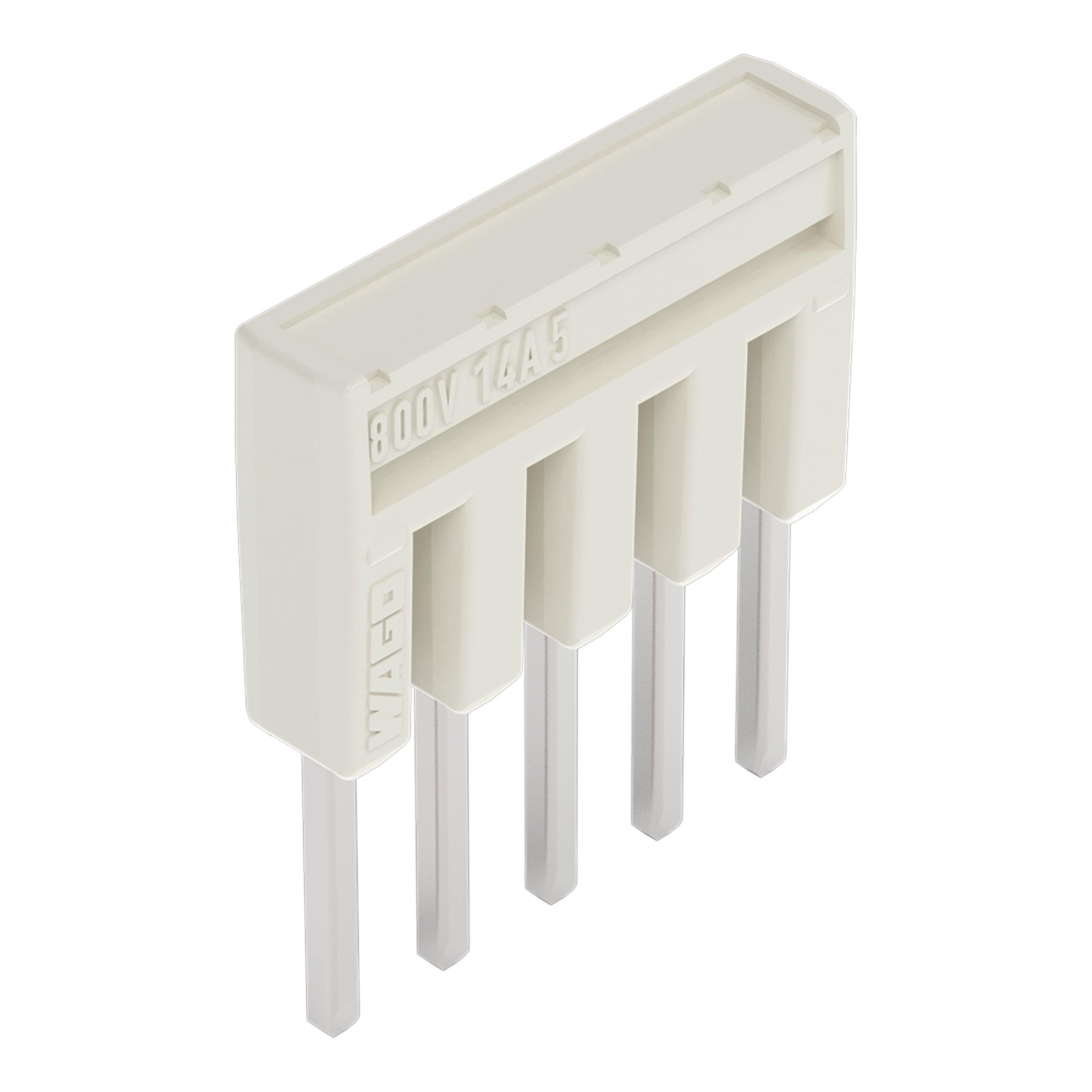 2000-405, Kammbrücker 5-fach Nennstrom 14 A lichtgrau