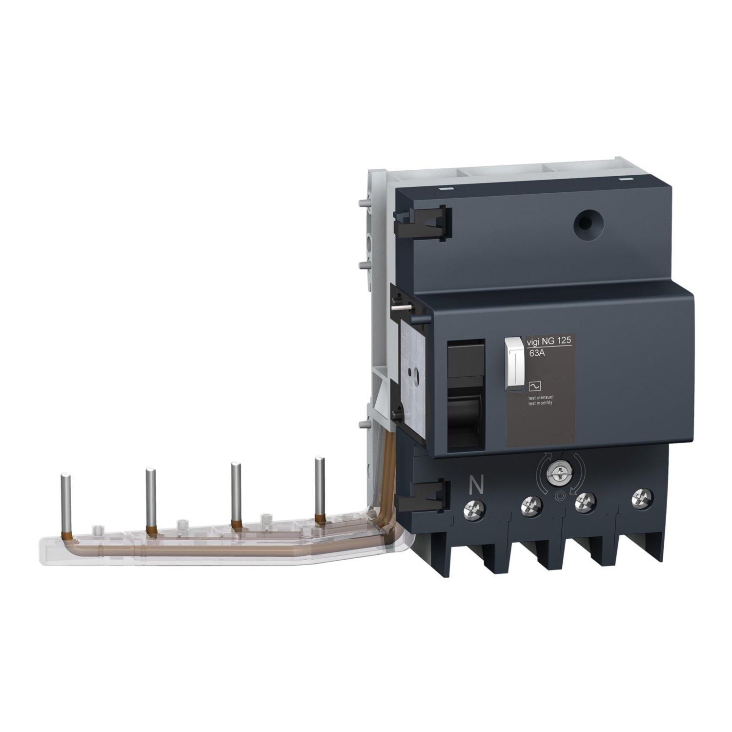 19016, FI-Block Vigi NG125, 4P, 63A, 300mA, Typ A