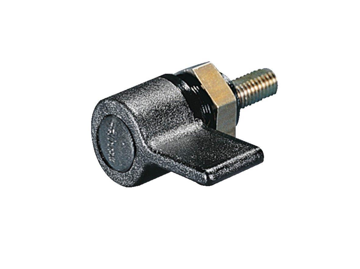 SZ 2485.100, Kunststoff-Handgriffe, ohne Sicherheitszylinder-Einsatz, RAL 9011, Ausführung C