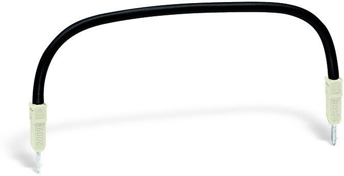 2009-412, Steckbarer Leitungsbrücker L = 60 mm Leitungsquerschnitt 1,5 mm² schwarz