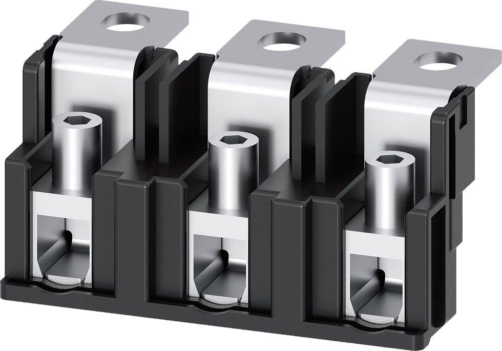 3NP1933-1BC00, Anschlussbaustein, mit Rahmenklemme 6 - 70 mm2, für Baugröße NH00, 32 mm