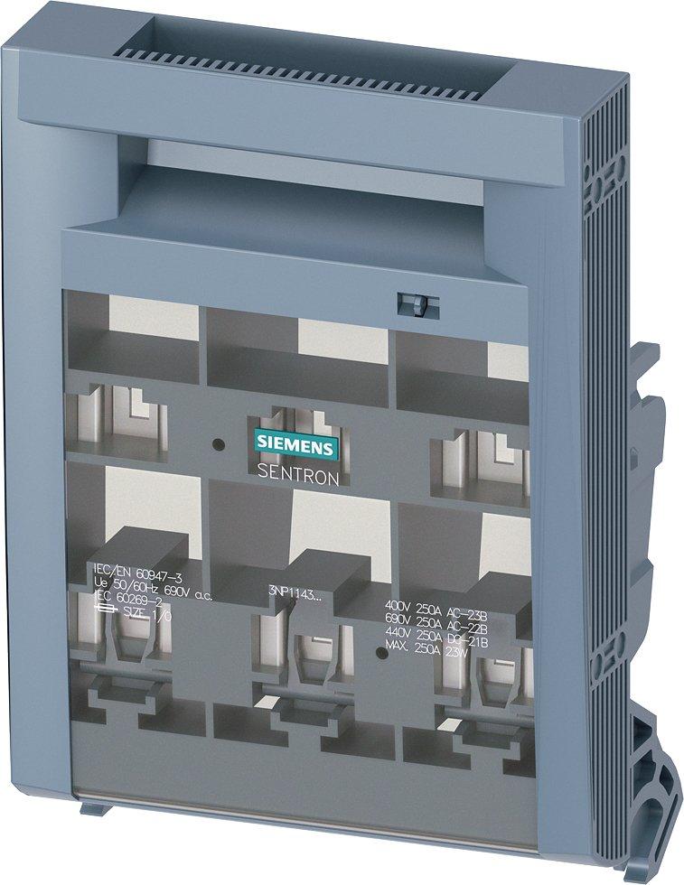 3NP1943-1GA00, Griffeinsatz Standard, ohne Sicherungsüberwachung, für Baugröße NH1, Zubehör