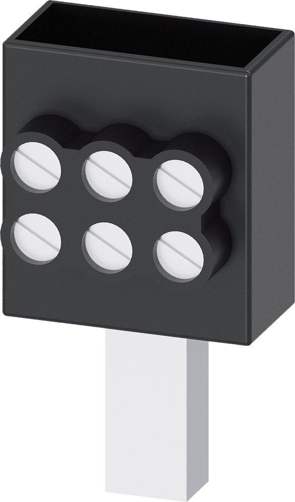 3NP1923-1BE20, Dreifachklemme 3x 2,5 - 16mm2, für Baugröße NH000, NH00 mit Rahmenklemme