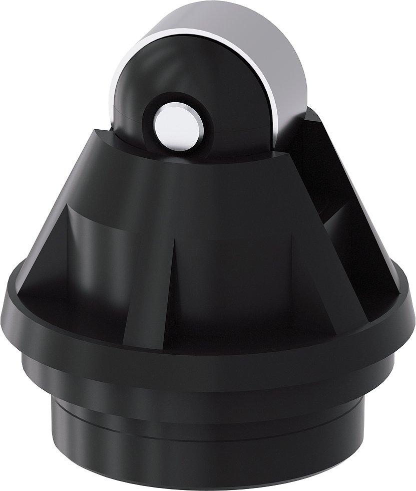 3SE5000-0AD04, Antriebskopf für Positionsschalter 3SE51/52, Form C, Edelstahlrolle 10mm EN50047