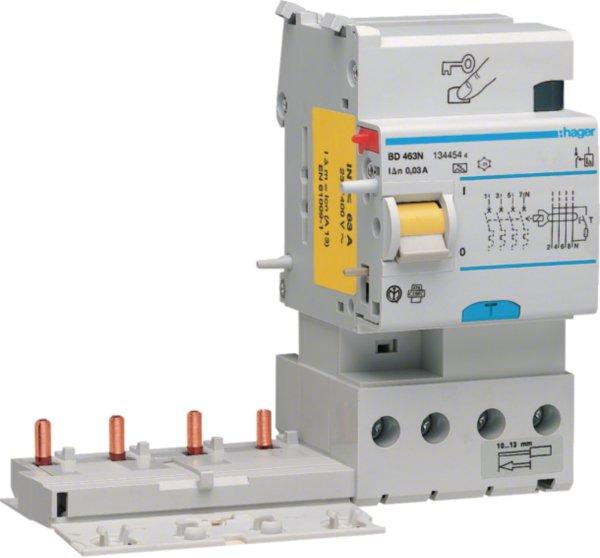 BD463N, FI-Block 4polig 63A 30mA Typ A