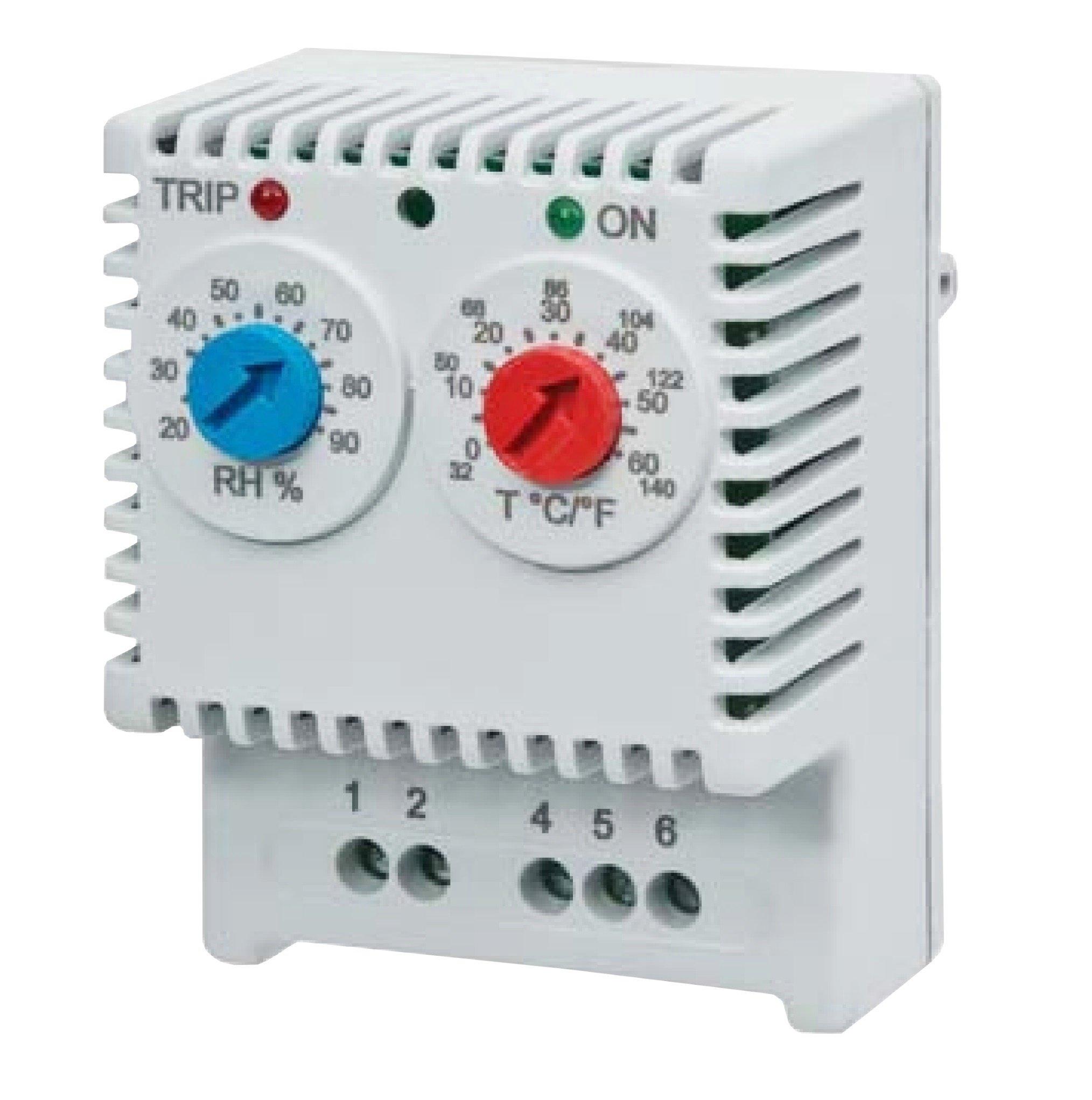 ETUH 22, Thermo-Hygrostat,ETUH 22, 230V 50/60Hz, 0-60°C, 20-90% RH