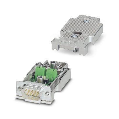 SUBCON-PLUS-PROFIB/AX/SC, Kommunikationstechn., D-SUB-Busstecker