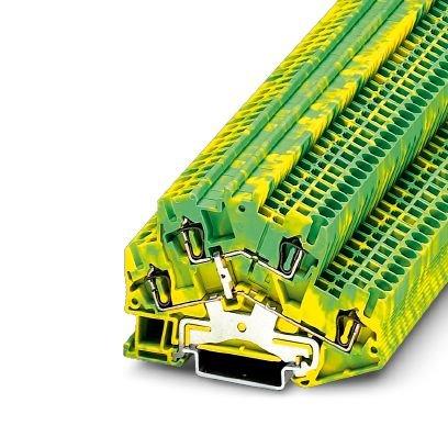 STTBS 2,5-PE, Reihenklemmen, Schutzleiter-Doppelstockklemme