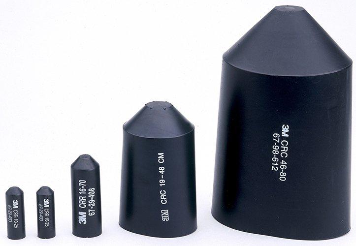 SKE8/20, 3M SKE 8/20 Warmschrumpf-Endkappe, Schwarz, 20/8 mm