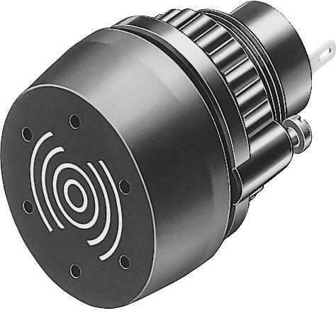 14-810.902, Alarmgeber L/S D29 24VDC verchromt