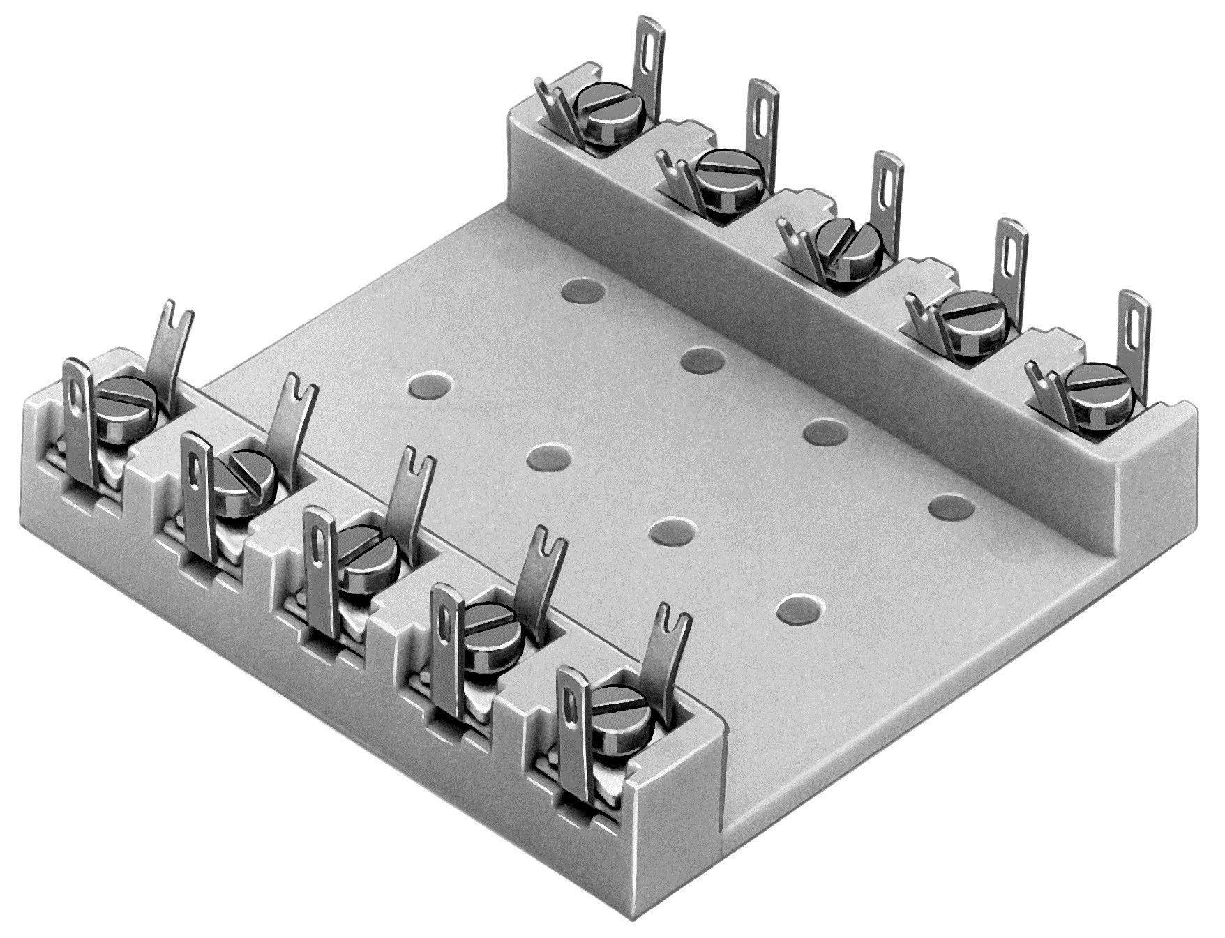02-912.1, Klemmenleiste leer 5 Plätze