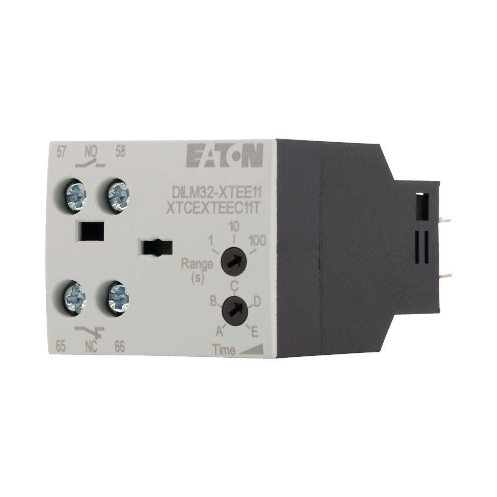 DILM32-XTEE11(RA24), Zeitbaustein, 24VAC/DC, 0,1-100s, ansprechverzögert