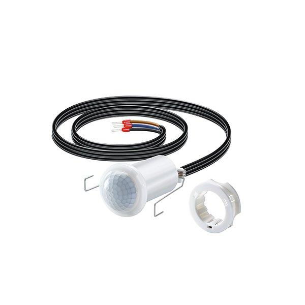 PD-C 360/8 mini Slave, Deckeneinbau-Präsenzmelder 360°, Slave, Reichweite ca. Ø 8 m, Einbau