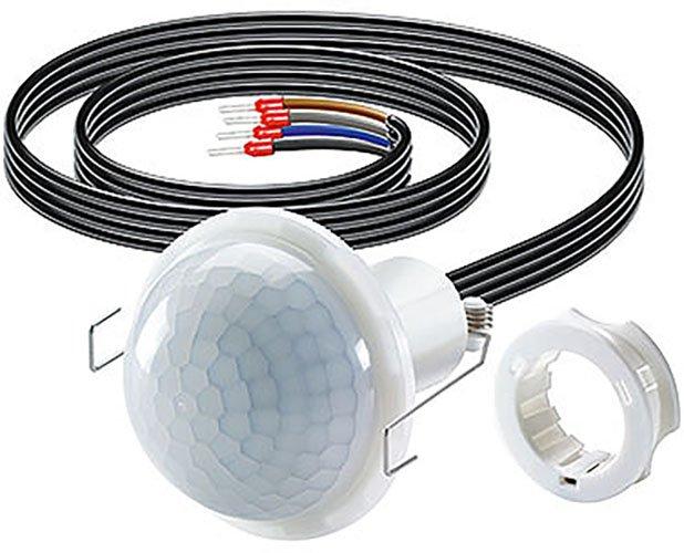 MD-C 360i/12 mini, Deckeneinbau-Bewegungsmelder 360°, ca. Ø 12 m, Einbau, fernbedienbar