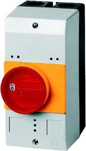 CI-PKZ0-GRVM, Montageblech-Schirm, IP55_x, Drehgriff rot gelb, für PKZ0