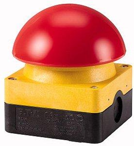 FAK-R/V/KC02/IY, Fuß- Grobhandtaster, 2 Ö, NOT-AUS, Aufbau