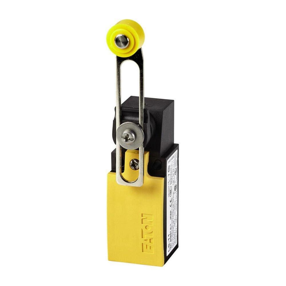 LS-S11S/RLA, Positionsschalter, Rollenhebel verstellbar, Komplettgerät, 1 S, 1 Ö, Sprungschaltglied - ja, Schraubklemme, Gelb, Kunststoff, -25 - +70 °C