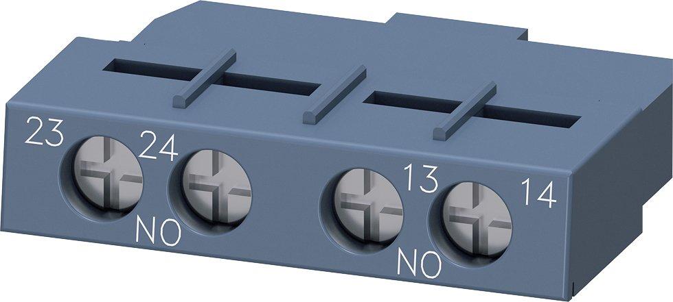 3RV2901-1F, Hilfsschalter querliegend, 2S für Leistungsschalter, S00/S0