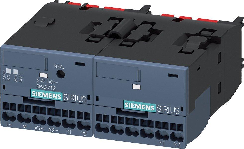 3RA2712-2BA00, Funktionsmodul für AS-Interface, Wendestart, Aufbau auf Schütze 3RT2 S00/S0