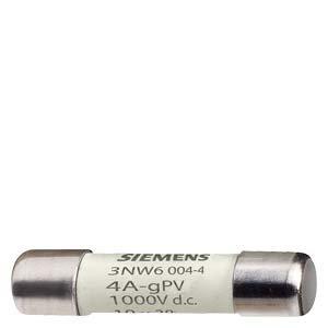 3NW6003-4, SENTRON, Zylindersicherungseinsatz, 10x38 mm, 10 A, gPV, Un DC: 1000 V