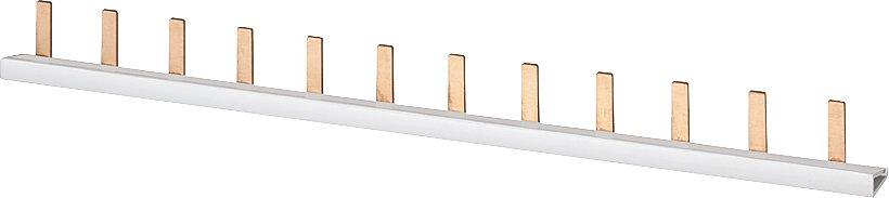 5ST3735, Stiftsammelschiene 10mm2, 2-phasig, 28x (1PH+N), 1016mm schneidbar