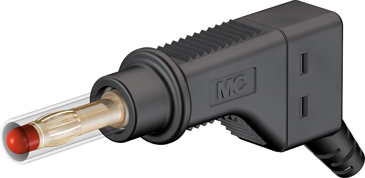 XZGL-410, 4 mm stapelbarer Stecker grün