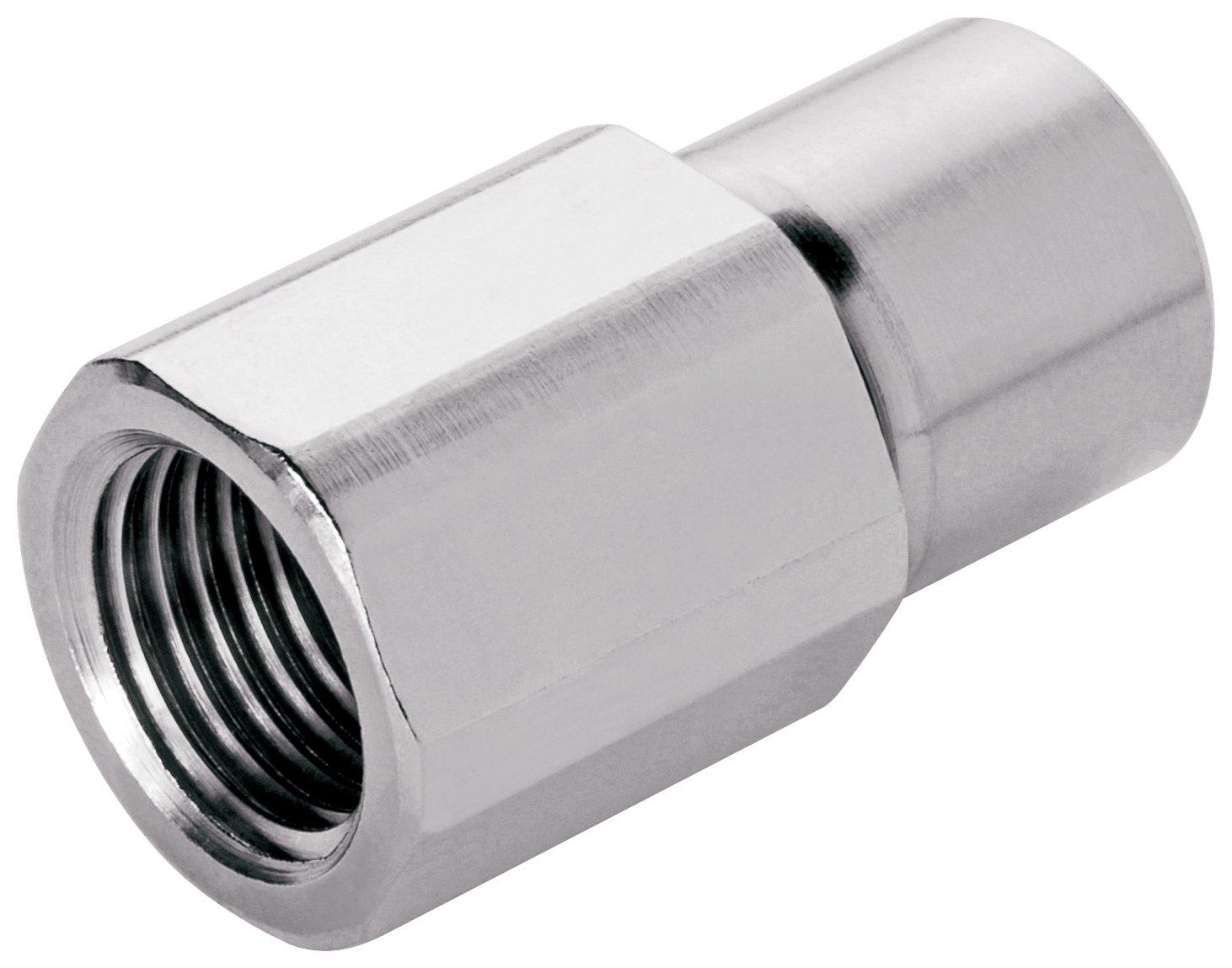 617-0102, Aufschraubanschl.,ger., P14, G1/8-I, 4/2