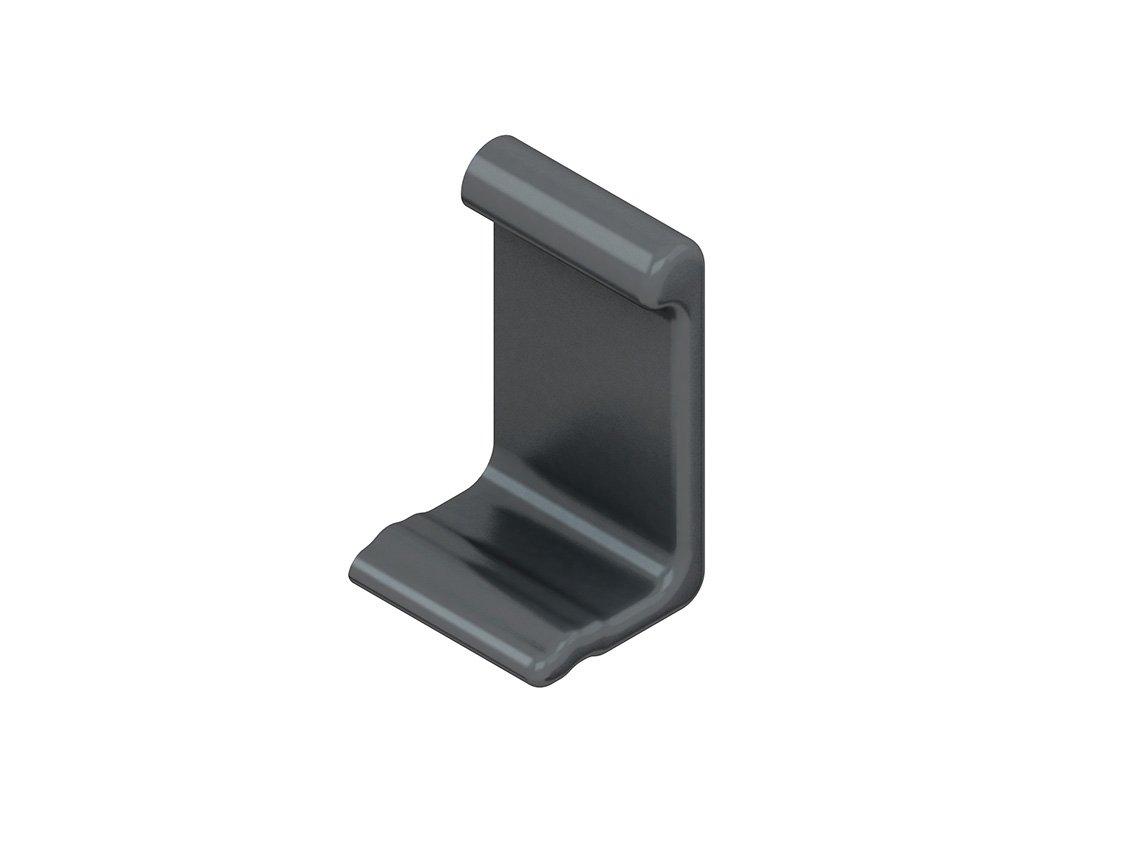 SKRWR 50, Schutzkappe, rechts, zur Abdeckung der Trennstegenden mit Höhe 50 mm, Kunststoff, PVC-weich, Farbe schwarz