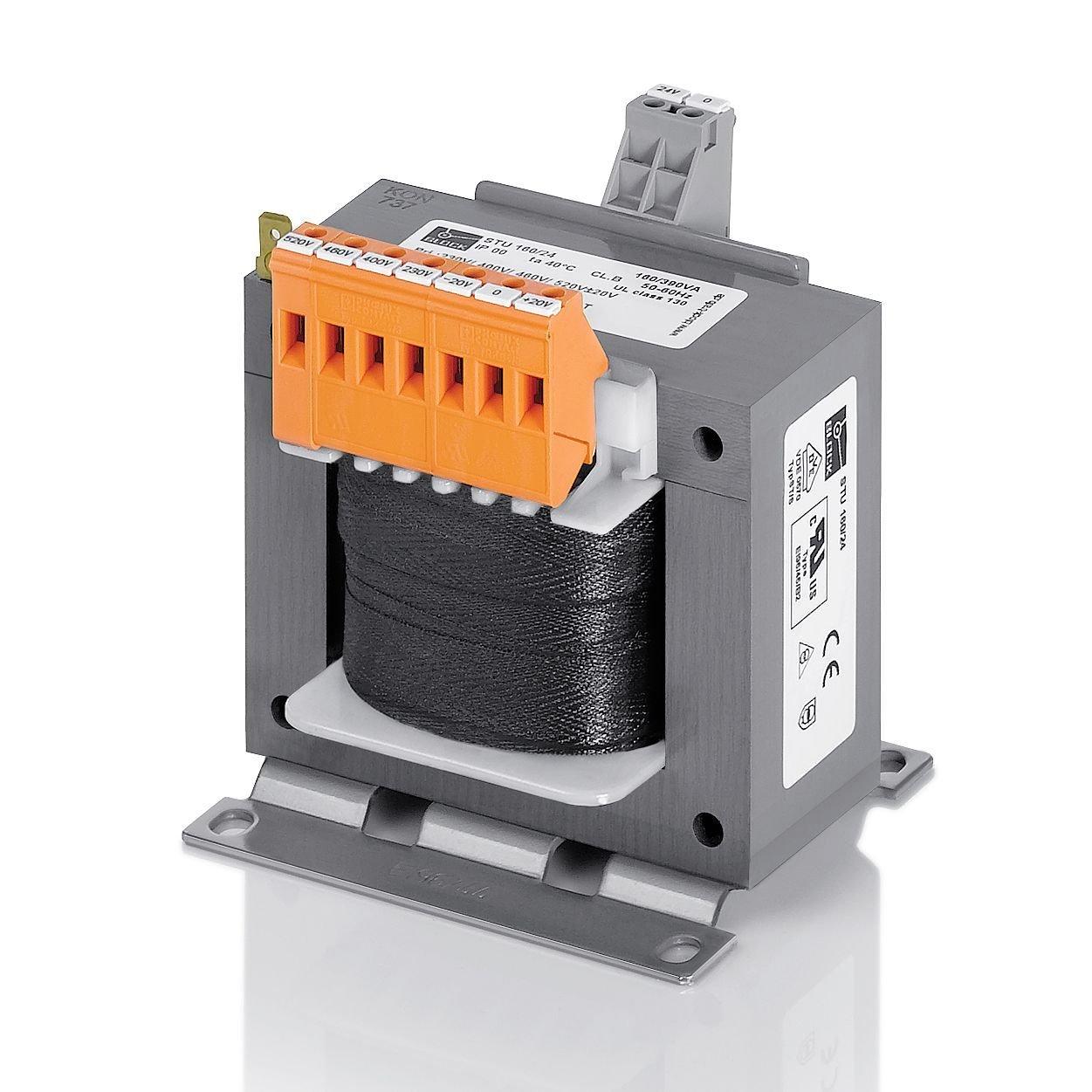 STU 400/2x115, Steuer-, Trenntrafo • 1ph • 400 VA • IN: 230-520 Vac • OUT: 115 Vac