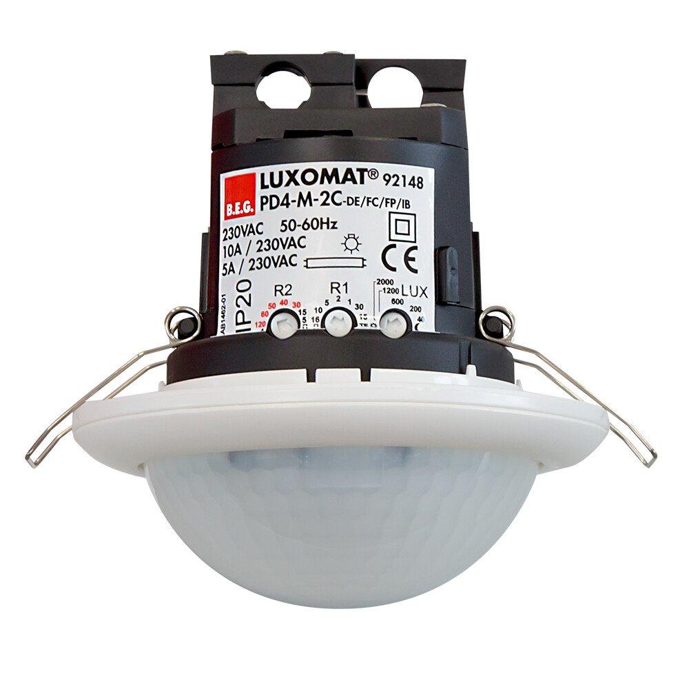 PD4-M-2C-DE, Präsenzmelder 2C 360° DE weiß IP20 24m 2Kanal