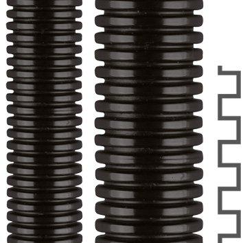 ROHRflex PA 6-S, AD15,8, Wellschlauch, PA 6-S, schwarz, für einfache Anwendungen, AD 15,8, 12,0 x 15,8 mm