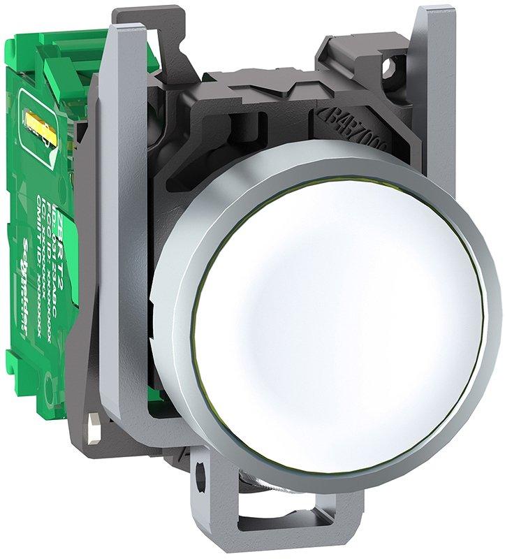 ZB4RTA1, Funkdrucktaster, Harmony XB4R, Metall, Ø22mm, batterielos, kabellos, weiss