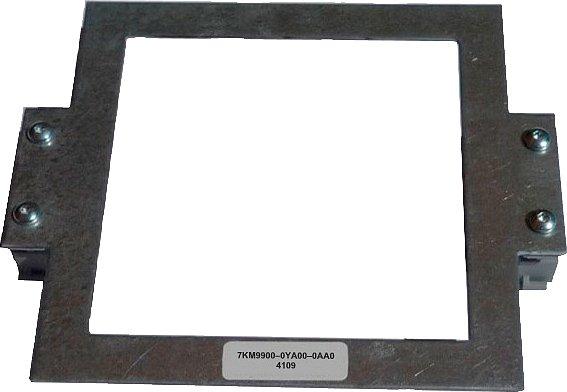 7KM9900-0YA00-0AA0, Adapter für Hutschienenmontage, Display zur Hutschiene gerichtet, für 7KM PAC