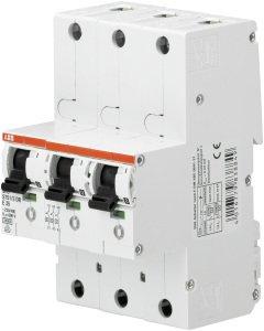 S751/3DR-E50, Hauptleitungsschutzschalter SH-Schalter in E-Char., 25kA, 50A, 3x1P