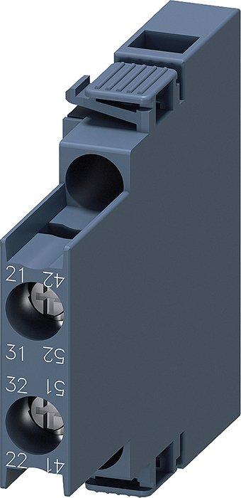 3RH2911-1DA02, Hilfsschalter seitlich, 2Ö, stromb.: 1Ö, 1Ö, für Motorschütze