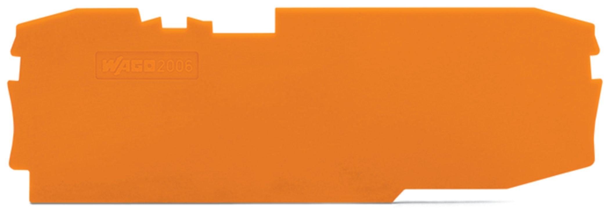 2006-1692, Abschluss- und Zwischenplatte 1 mm dick orange