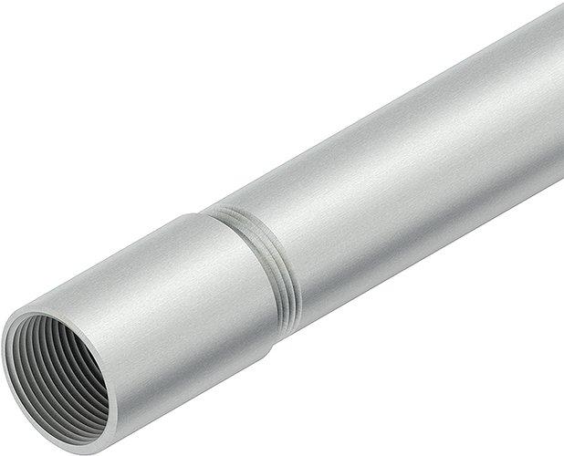 HIEGR 25, Alu Gewinderohr, 25mm, für schwere Druckbeanspruchung, hohe Temperaturbeständigkeit