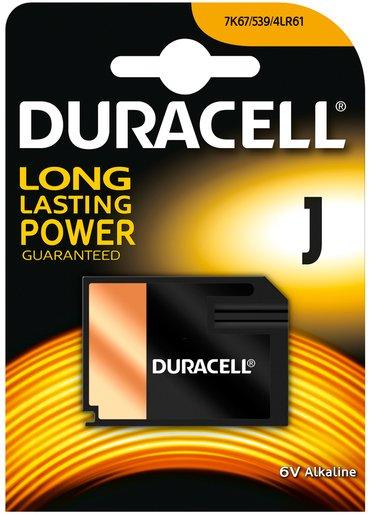 B6VDFLATB, Duracell 6V Flat-Pak 7K67 (4LR61) in 1er Blister