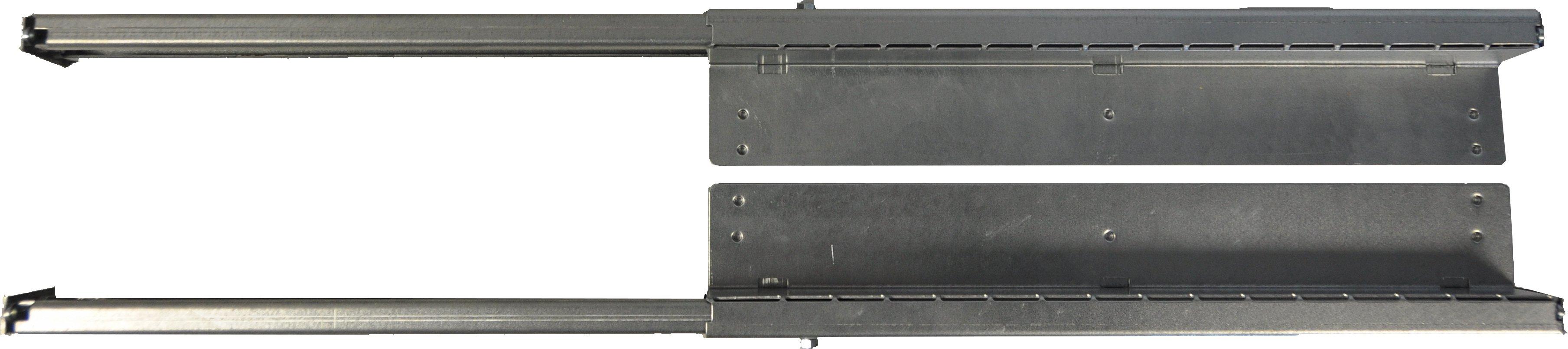 Teleskopschiene, Teleskopschiene für 19 Schränke mit 470 bis 855mm Einbautiefe