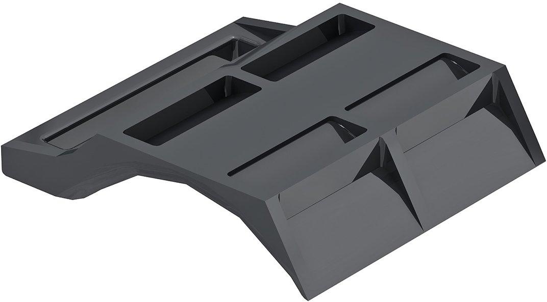 HGWBS64, Gegenwanne Polypropylen Schwarz 58-64 mm