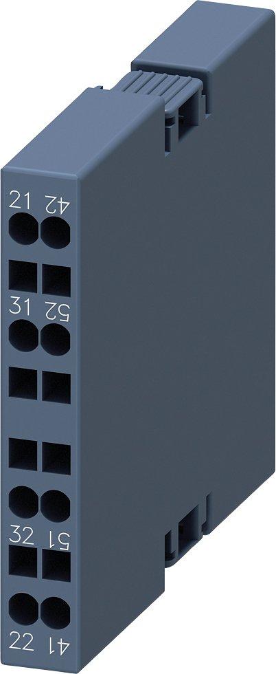 3RH2911-2DA02, Hilfsschalter seitlich, 2Ö, stromb.: 1Ö, 1Ö, für Motorschütze