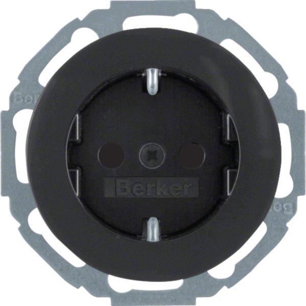 47552045, Steckdose SCHUKO erh BS R.Classic sw glä